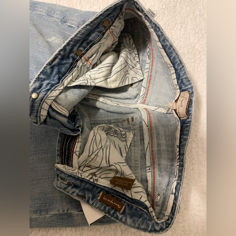 Low Rise, Straight Leg Jeans - image 7